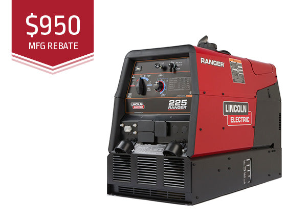 Lincoln Ranger 225 Engine Driven Welder (Kohler) - Power, Versatility, and Durability