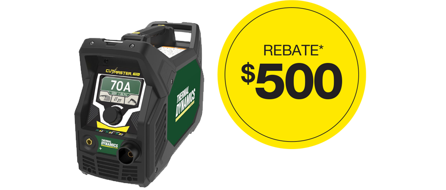Cutmaster® 70+ – More Power, More Control, More Performance