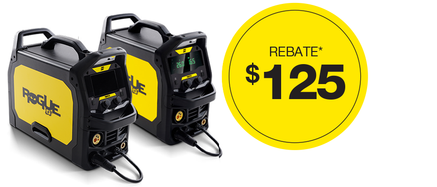 ESAB Rogue EM 210 PRO MIG Welder – Portable, Dual-Voltage Power for Shop & Field