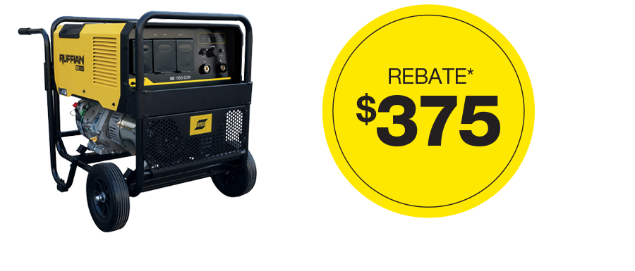 ESAB Ruffian ES 150G Welder/Generator