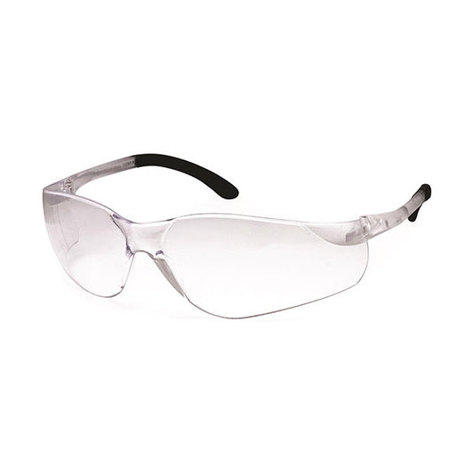 Lightweight Wraparound Safety Glasses – Anti-Scratch, UV Protection, Respirator Compatible