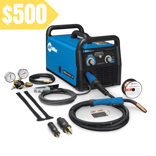 Miller Millermatic 211 MIG Welder - Powerful, Portable, and Packed with Features