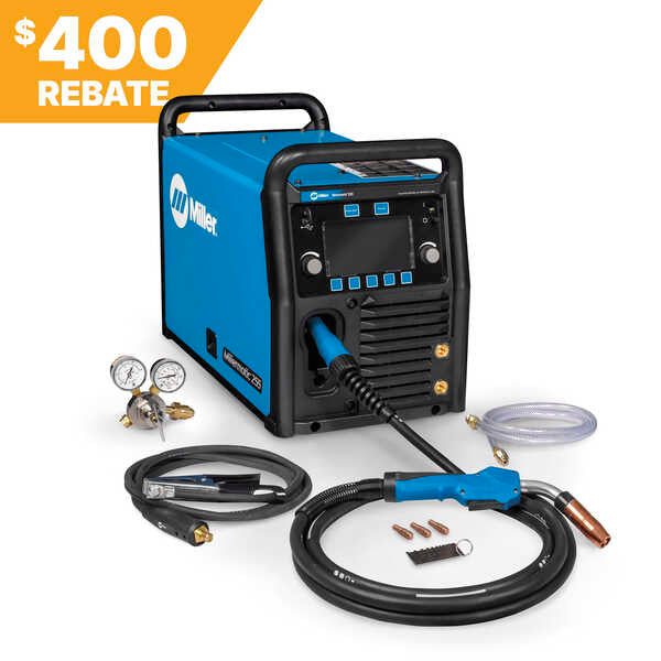 Millermatic 255 – High-Performance MIG Welder for Light Manufacturing & Fabrication