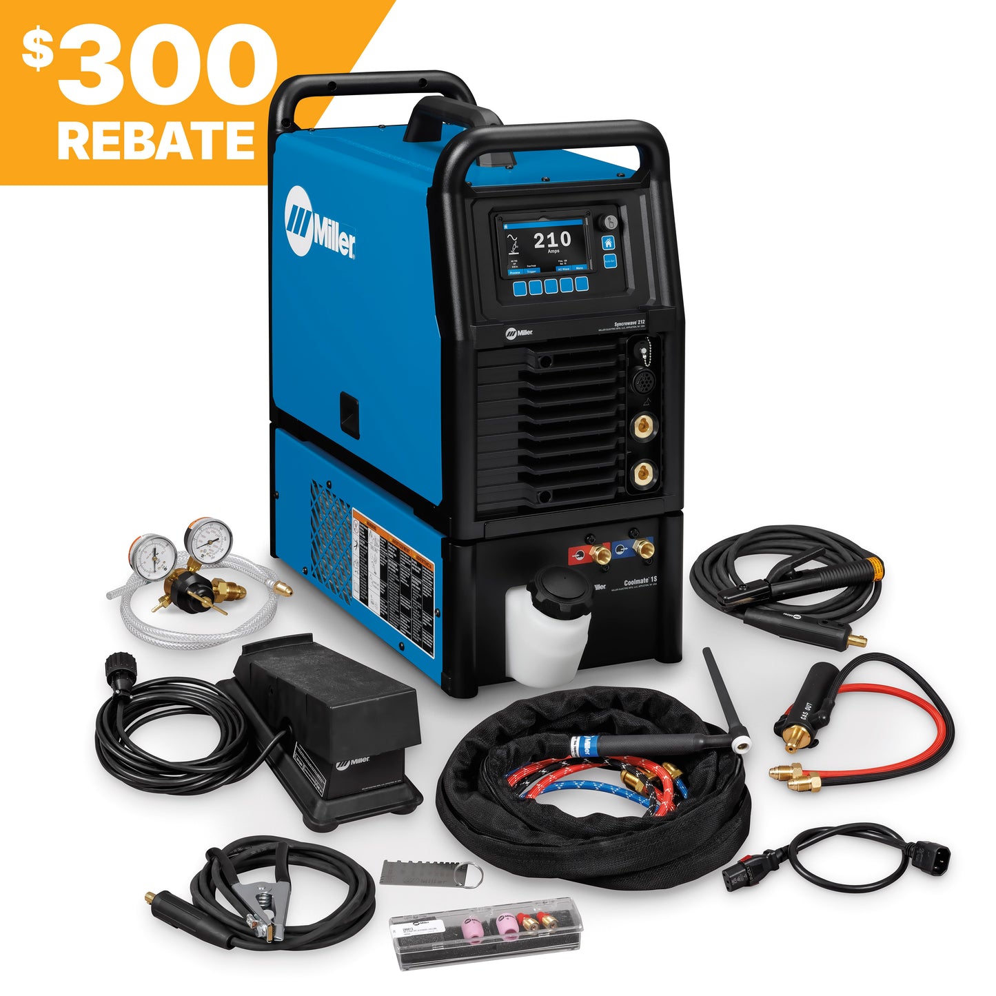 Syncrowave 212 Water-Cooled TIG Welder Package – The Ultimate AC/DC TIG Welder for Light Fabrication and Serious Hobbyists (Copy)