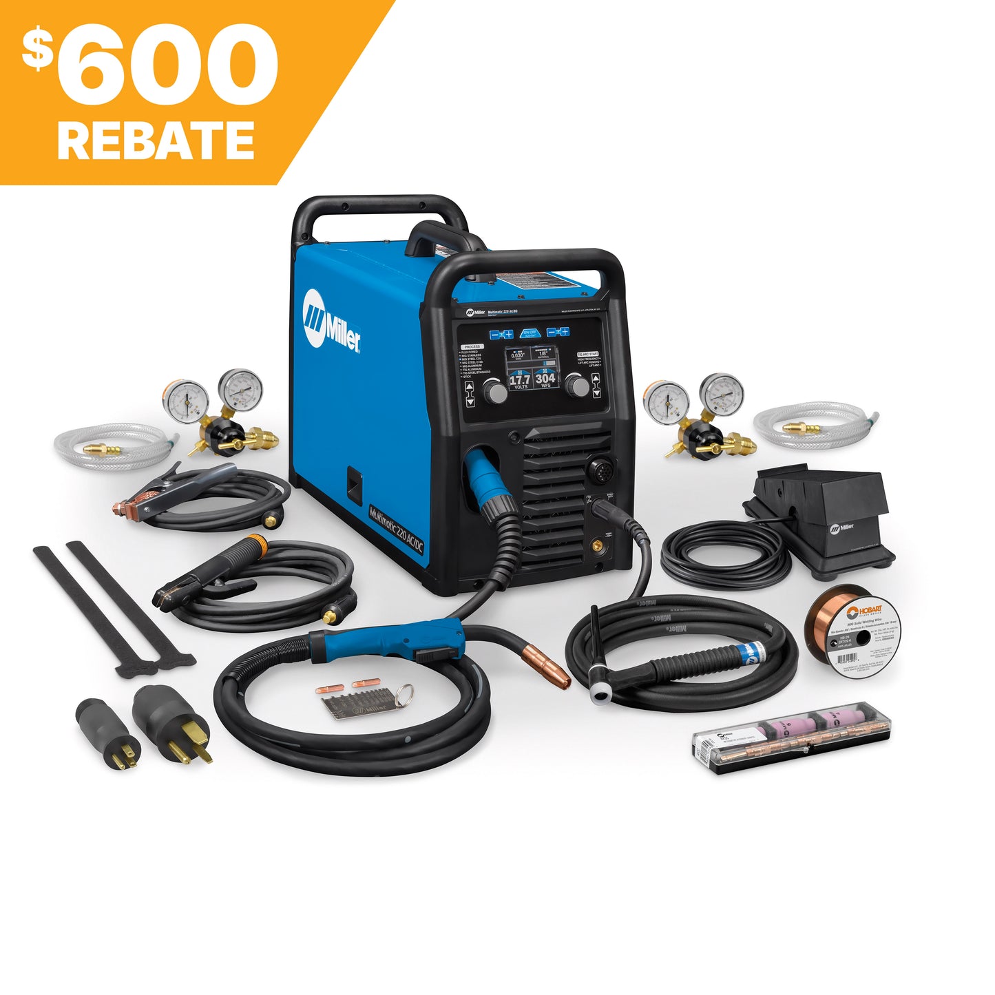 Miller Multimatic 220 AC/DC Multiprocess Welder