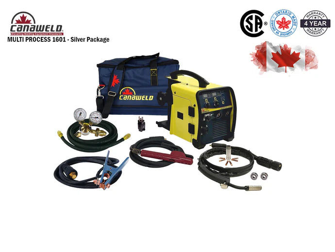 Canadian-Made Multiprocess 1601 Welding Machine – MIG, TIG, Stick, and Flux-Cored