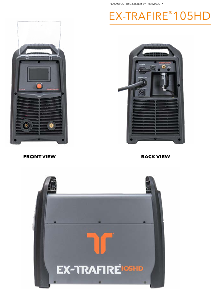 THERMACUT® EX-TRAFIRE® 105HD Plasma Cutting System: Industrial Power and Precision