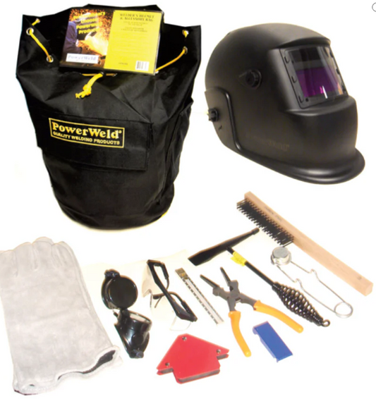 PowerWeld Welder's Essentials Starter Kit – Perfect for Students and Beginner Hobbyists