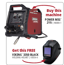POWER MIG® 211i – Reliable, Easy-to-Use MIG Welder