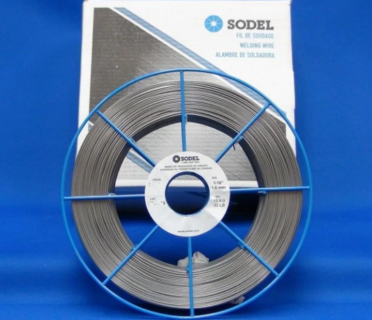 33lb Sodel Stainless Steel 308LHS MIG Wire – Precision & Strength for Superior Welding