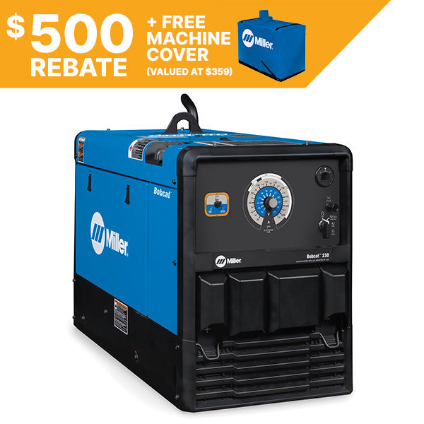 Miller Bobcat™ 230 (Kohler) – Reliable Engine-Driven Welding Power