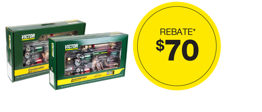 Victor Contender EDGE 2.0 Torch Set: Precision Cutting and Heating