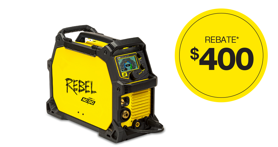 ESAB Rebel EMP 205ic AC/DC Multi-Process Welder