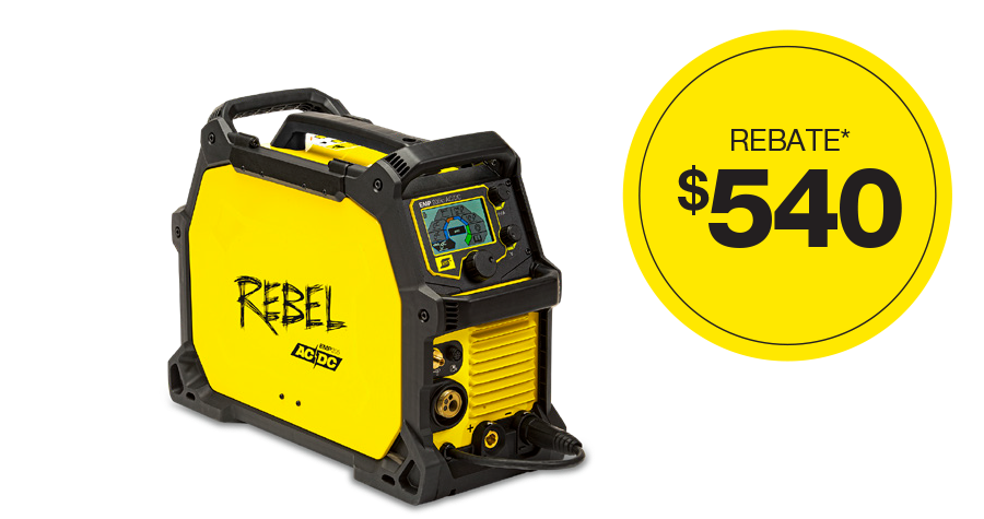 ESAB Rebel EMP 205ic AC/DC Multi-Process Welder