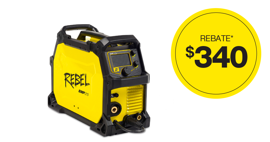 ESAB Rebel EMP 215ic Multi-Process Welder