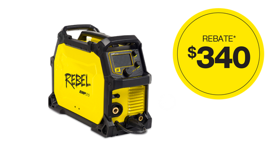 ESAB Rebel EMP 215ic Multi-Process Welder