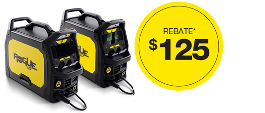 ESAB Rogue EM 210 PRO MIG Welder – Portable, Dual-Voltage Power for Shop & Field