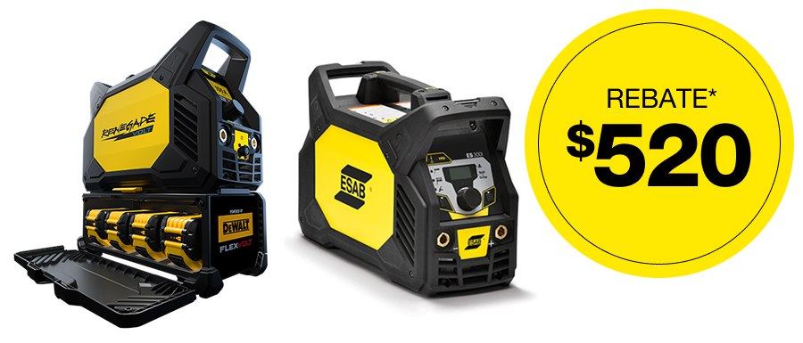 ESAB Renegade VOLT™ ES 200i – The Ultimate Cordless Welder for Maximum Portability