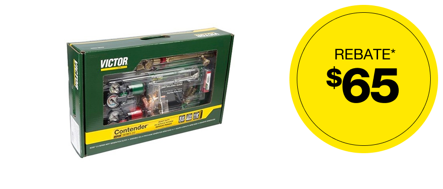 Victor Contender EDGE 2.0 Torch Set: Precision Cutting and Heating