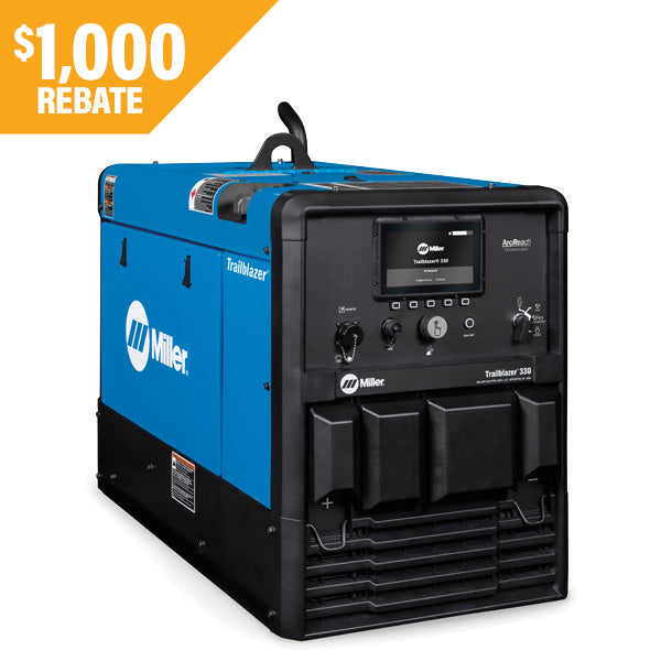 Miller Trailblazer 330 Welder/Generator Kohler with Remote