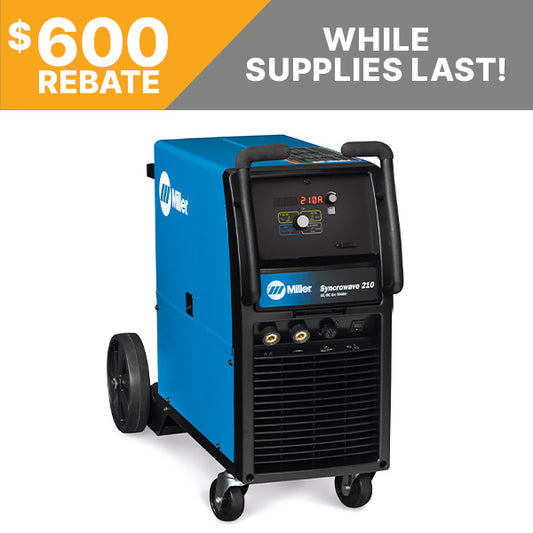 Miller Syncrowave® 210—a reliable, all-in-one solution