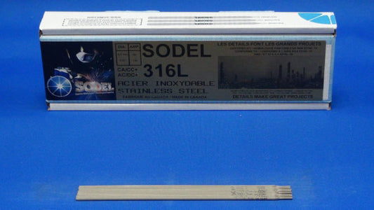 Sodel 316L TIG Rod Stainless Steel 11lb Box