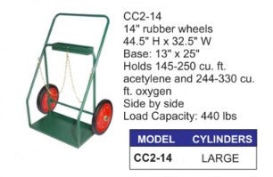 Techniweld Powerweld Cylinder Cart - Large